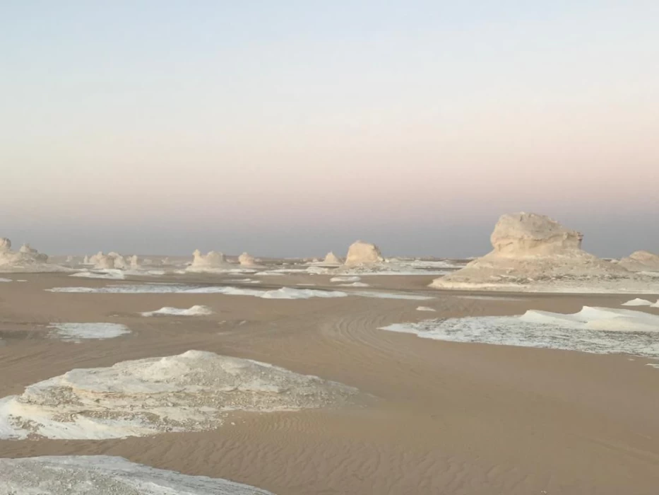 Safari nel deserto bianco in Egitto